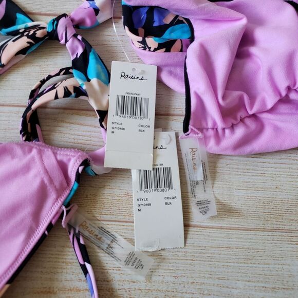 Raisins Salt & Soul Miami Floral Cheeky Bikini Top and Bottom Set - Picture 12 of 13